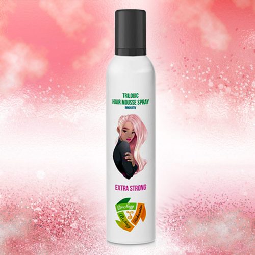 Trilogic Hair Mousse Spray  Extra Strong 300 ml